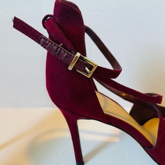 BCBGeneration Strappy Suede Heels -‎ Sz 8 - Picture 8 of 8